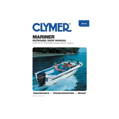 Mariner Outboard Shop Manual 2-220 Hp, 1976-1989