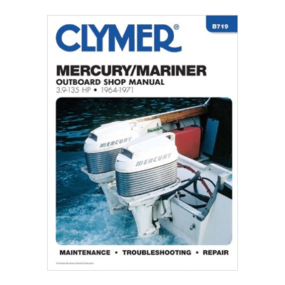 Mercury Outboard Shop Manual 3.9-135 HP 1964-1971