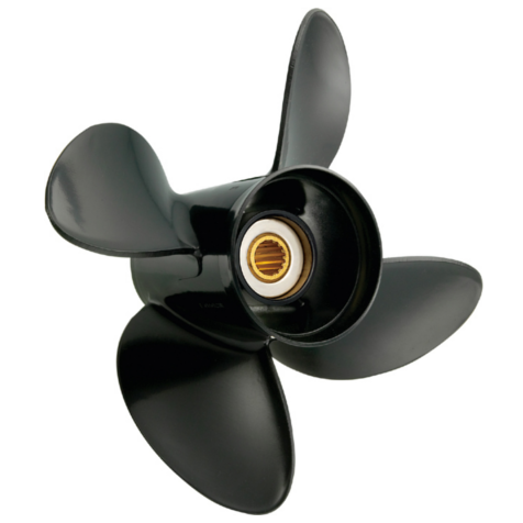 Johnson/Evinrude firebladige aluminium propeller